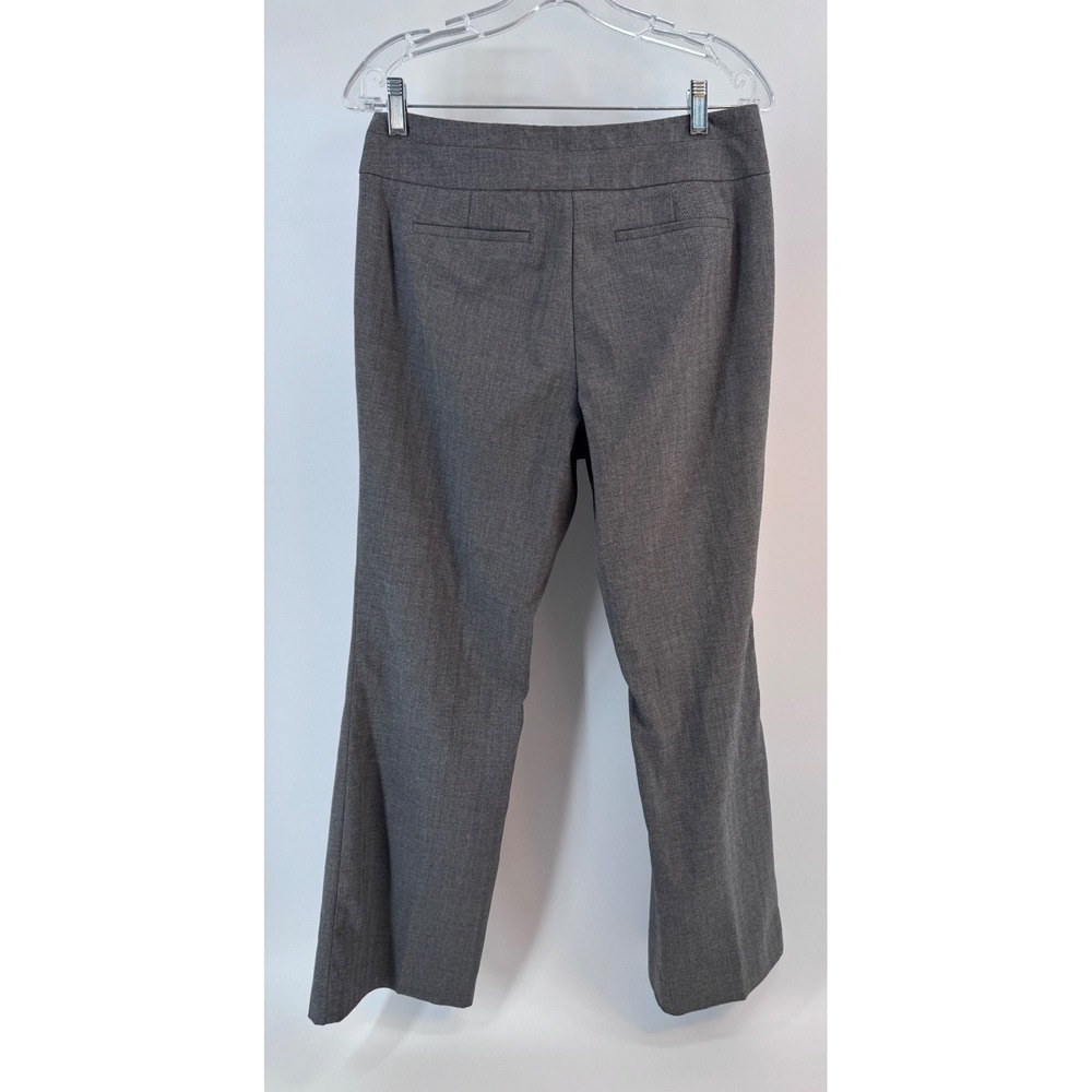 Worthington Women's Gray Dress Pants Size 8 Modern Fit Flat Front Work Slacks - Picture 4 of 16